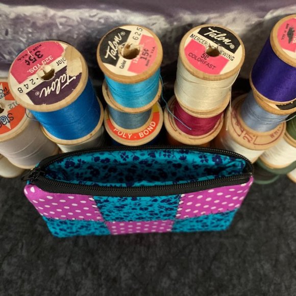 Quilted Wallet/Coin Pouch - Picture 6 of 7